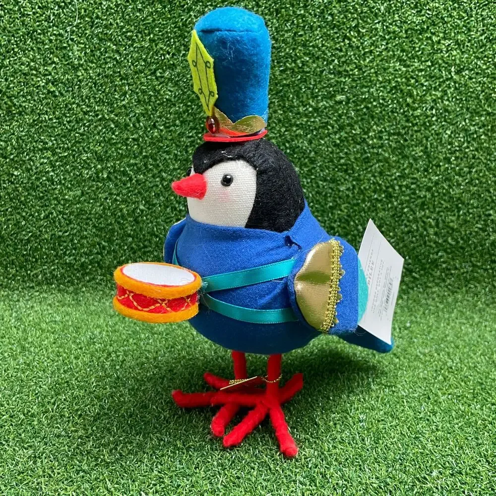 2021 Wondershop Jubilee Featherly Friends Nutcracker Bird Decorative Figurine
